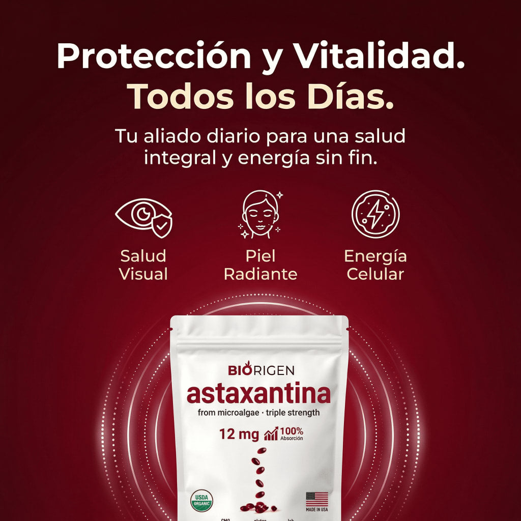 Bio Origen Labs Astaxantina 12 mg + MCT